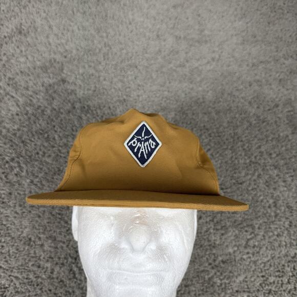 Prana Other - PrAna Hat Cap Snap Back Mens One Size Brown Recycled Polyester Patch Logo